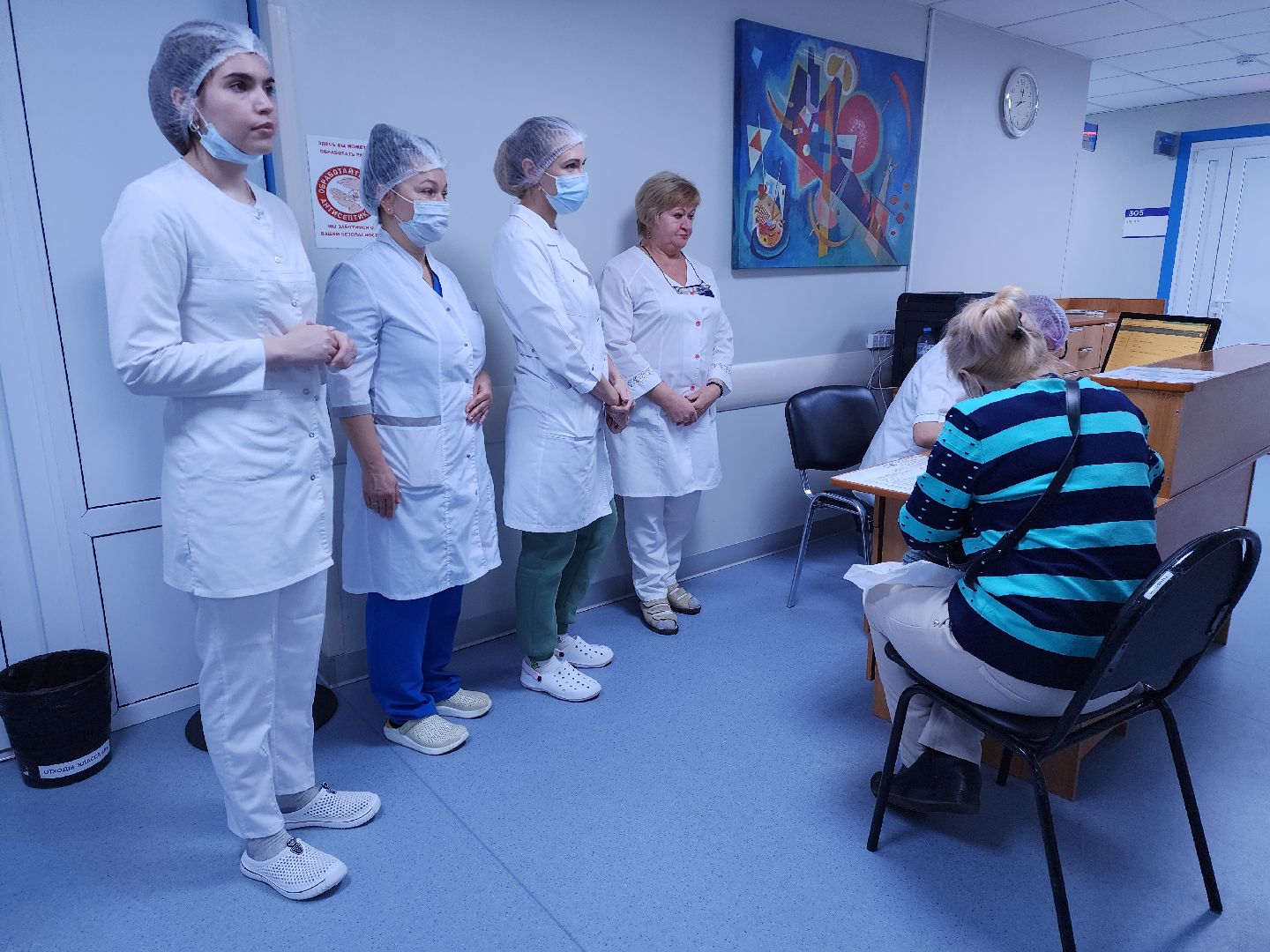 красногорск, красногорская больница, студенты, практика студентов,