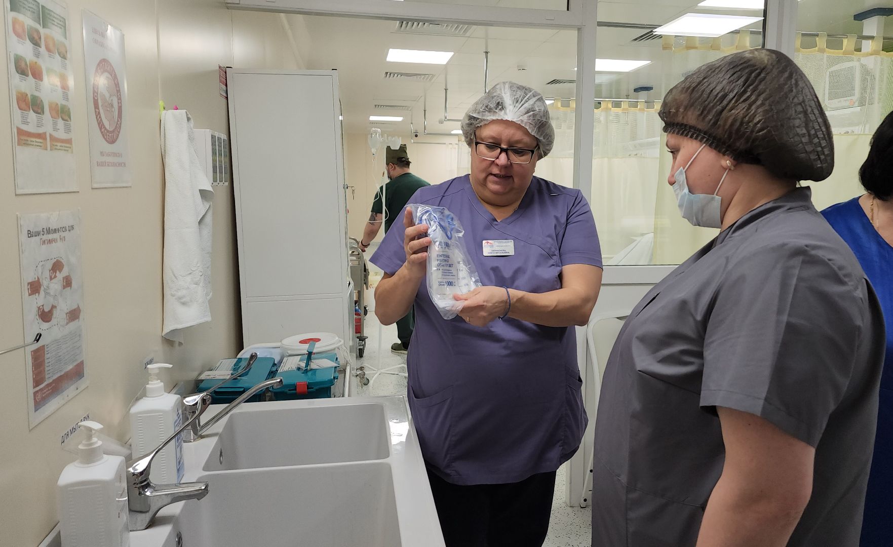 красногорск, красногорская больница, студенты, практика студентов,