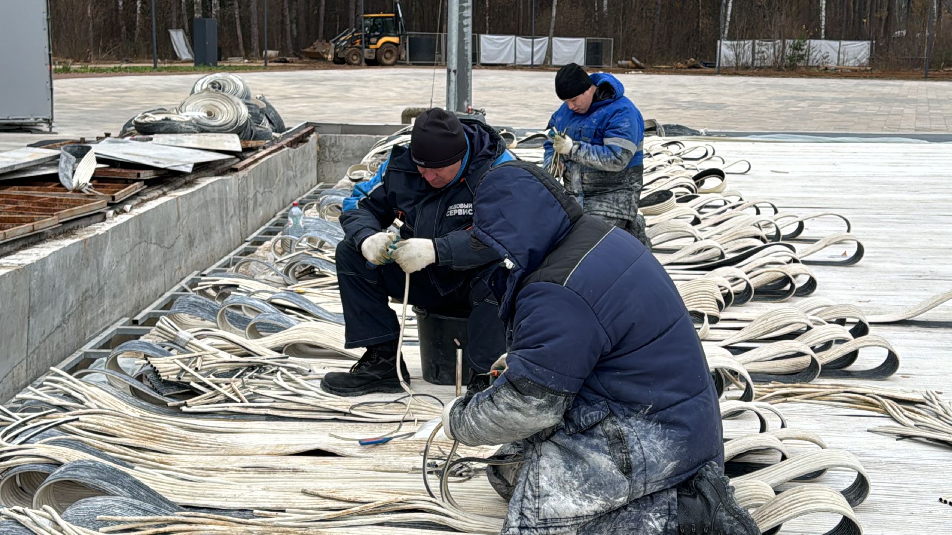 Одинцово, парк малевича, хоккейная коробка,вертикалка, Вертикальное видео,