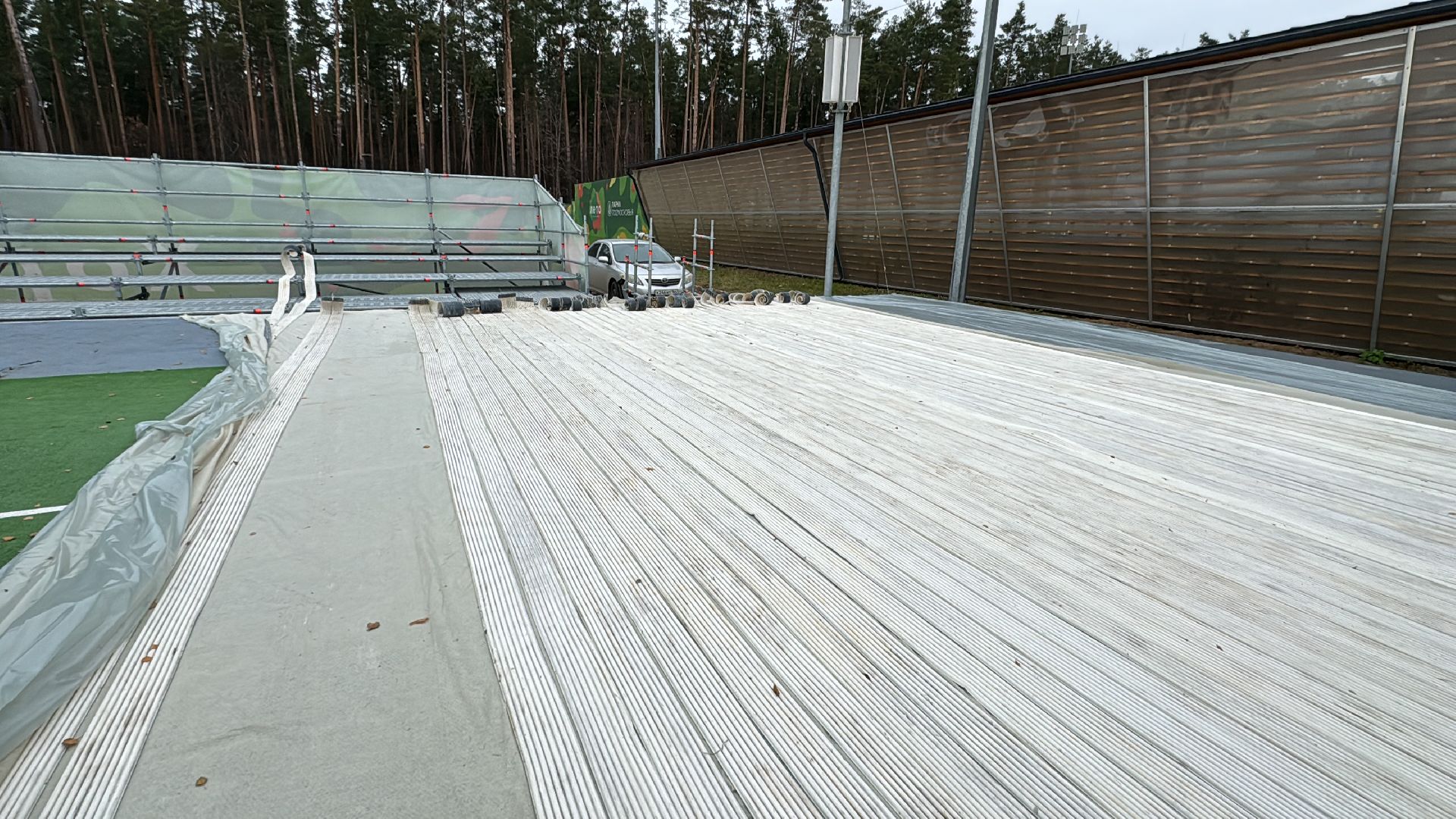 Одинцово, парк малевича, хоккейная коробка,вертикалка, Вертикальное видео,