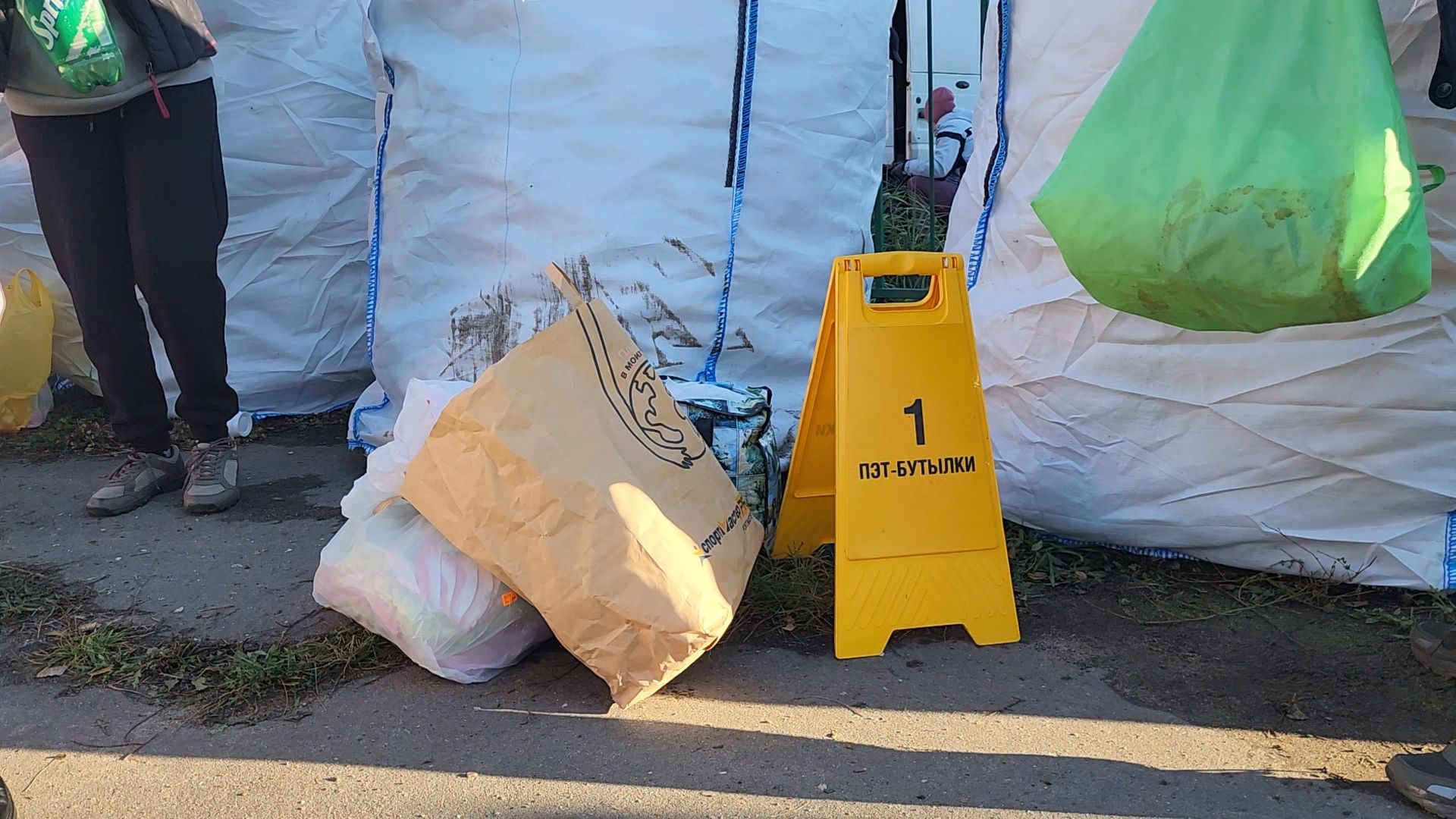 Коломна, сбор вторсырья, сортировка отходов, экологическая акция,