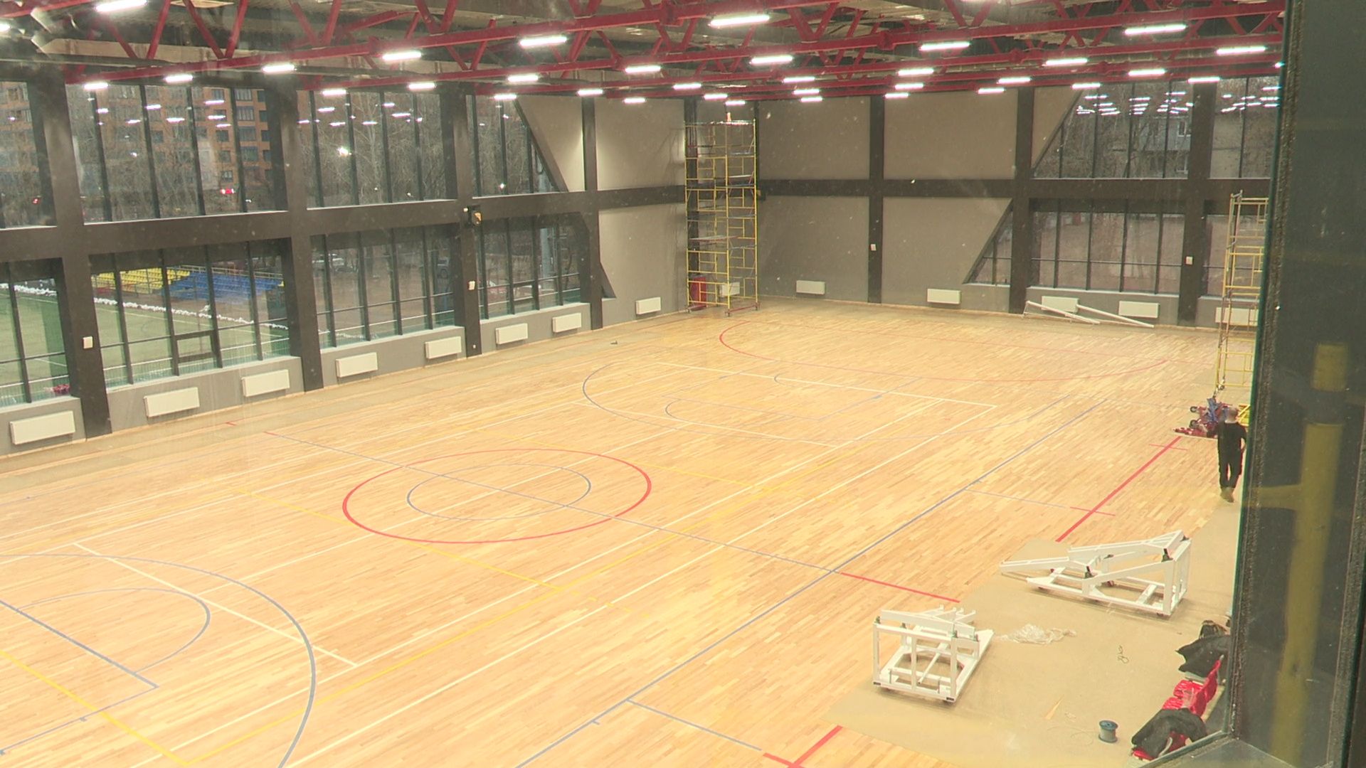 Реутов, вертикалки, ФОК, спорт, территория фитнеса, строительство, бассейн, гимнастика, волейбол,