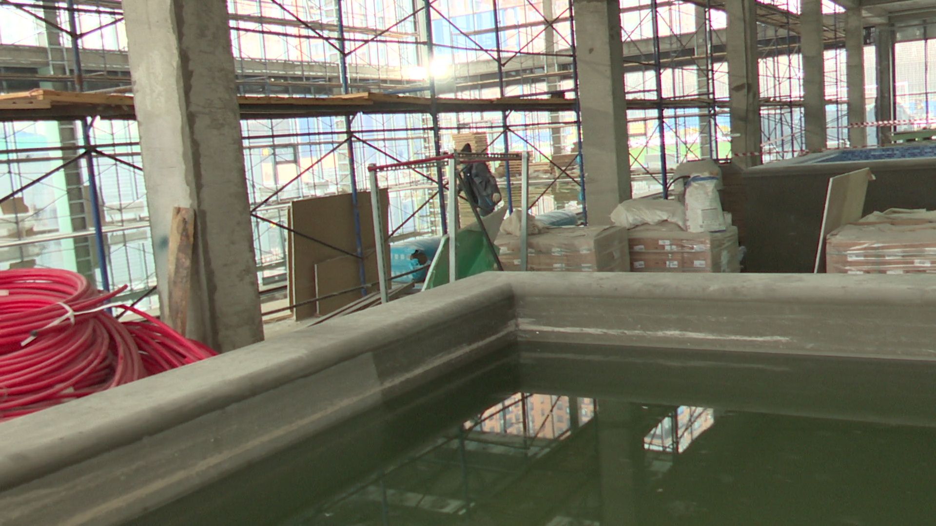 Реутов, вертикалки, ФОК, спорт, территория фитнеса, строительство, бассейн, гимнастика, волейбол,