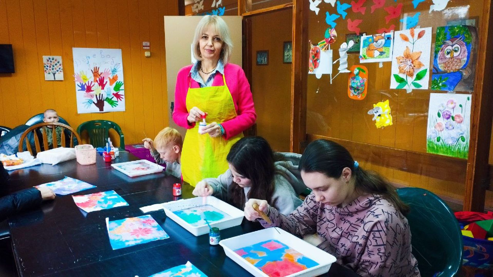 вертикалки, пушкинский, родник, детский лагерь, арт-терапия, беженцы, курская область,