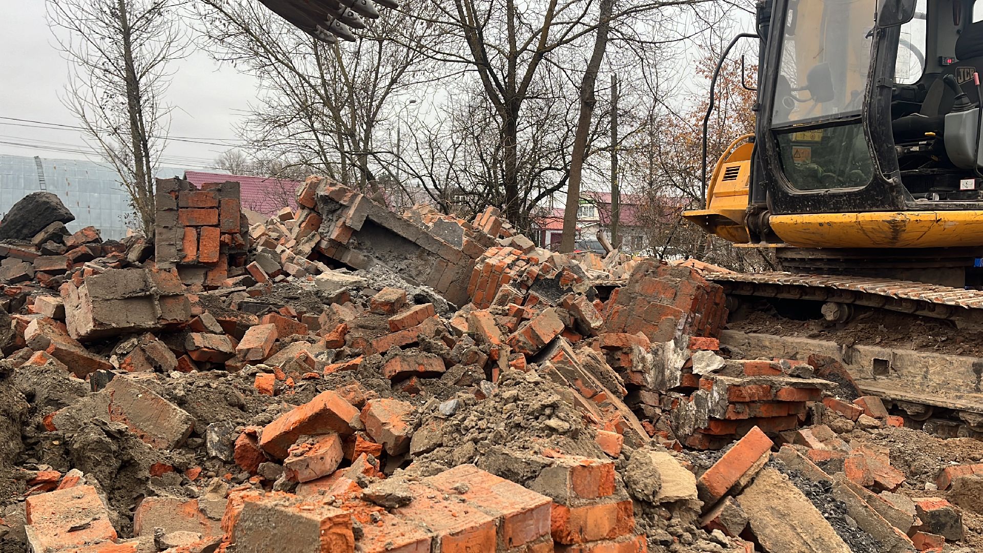 волоколамск, снос здания, аварийное жилье, снесли дом, вертикалки,