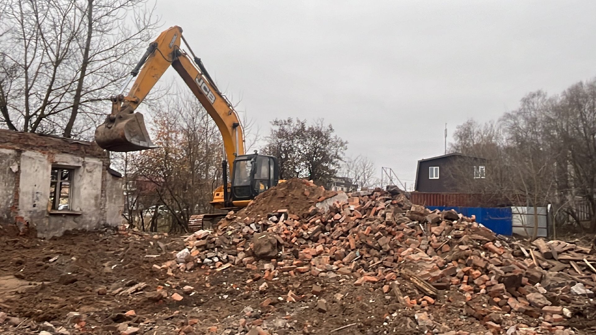 волоколамск, снос здания, аварийное жилье, снесли дом, вертикалки,