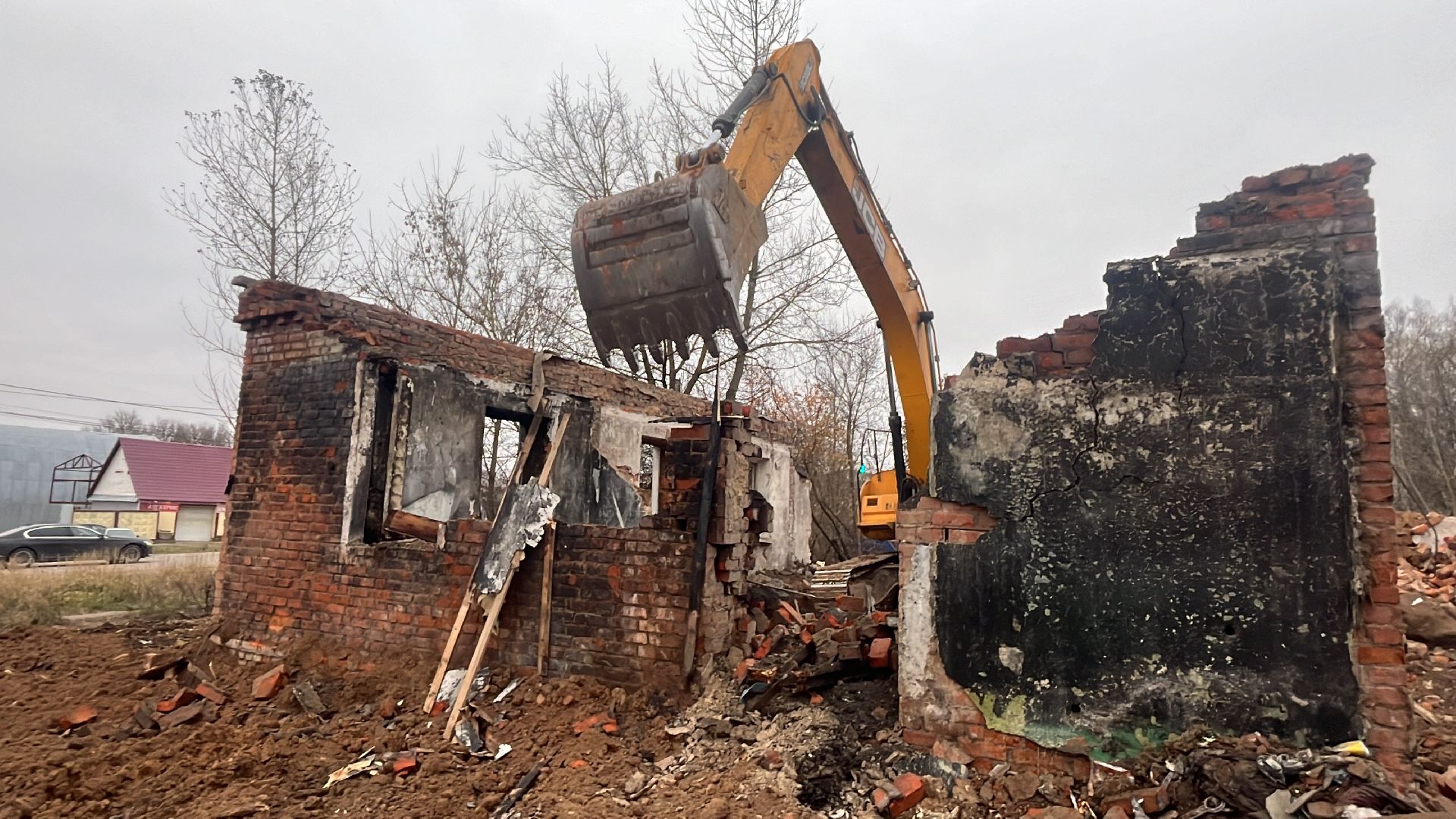 волоколамск, снос здания, аварийное жилье, снесли дом, вертикалки,