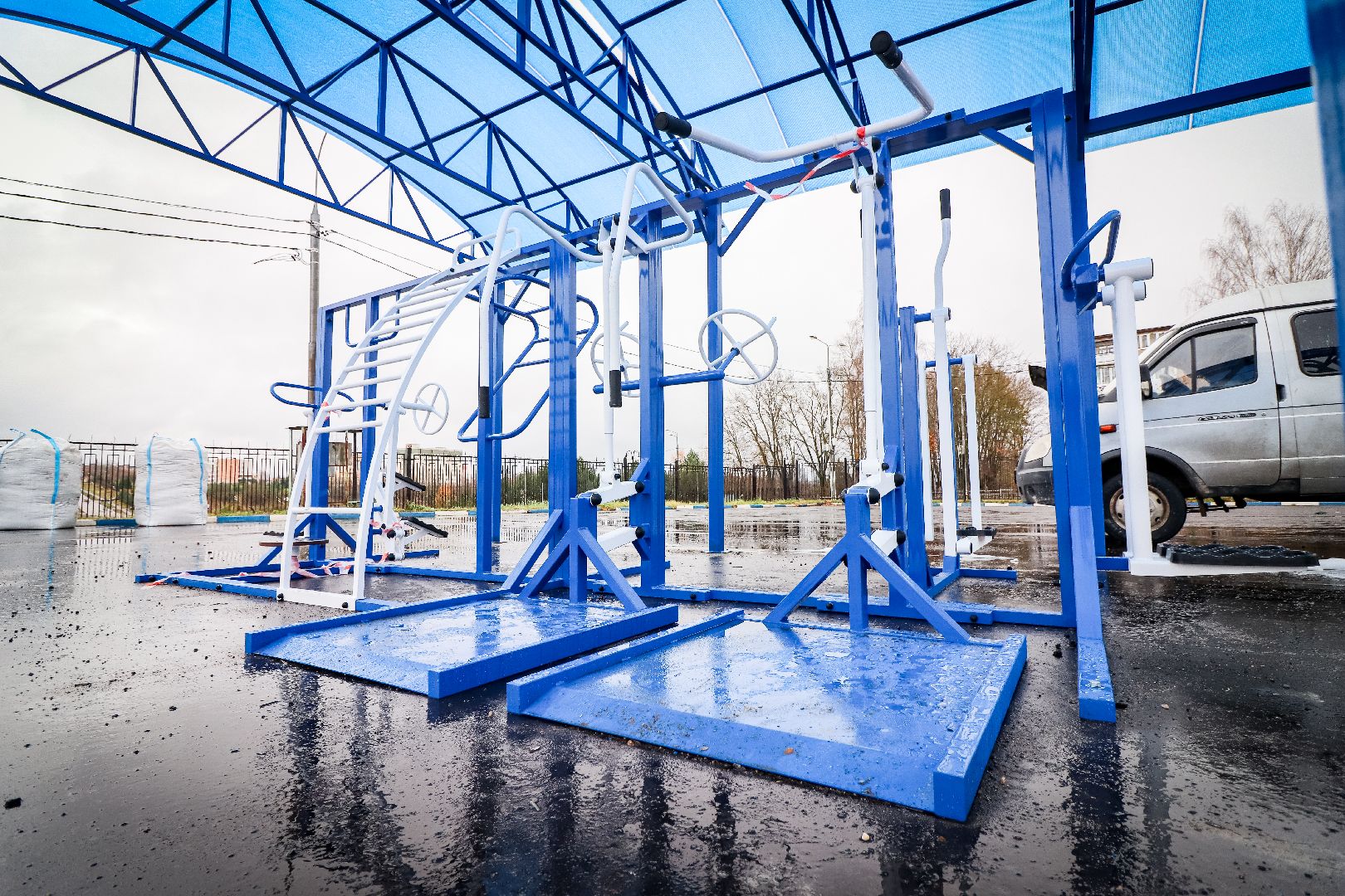 Клин, общество, строительство, спорт, спортивные площадки, вертикалки,