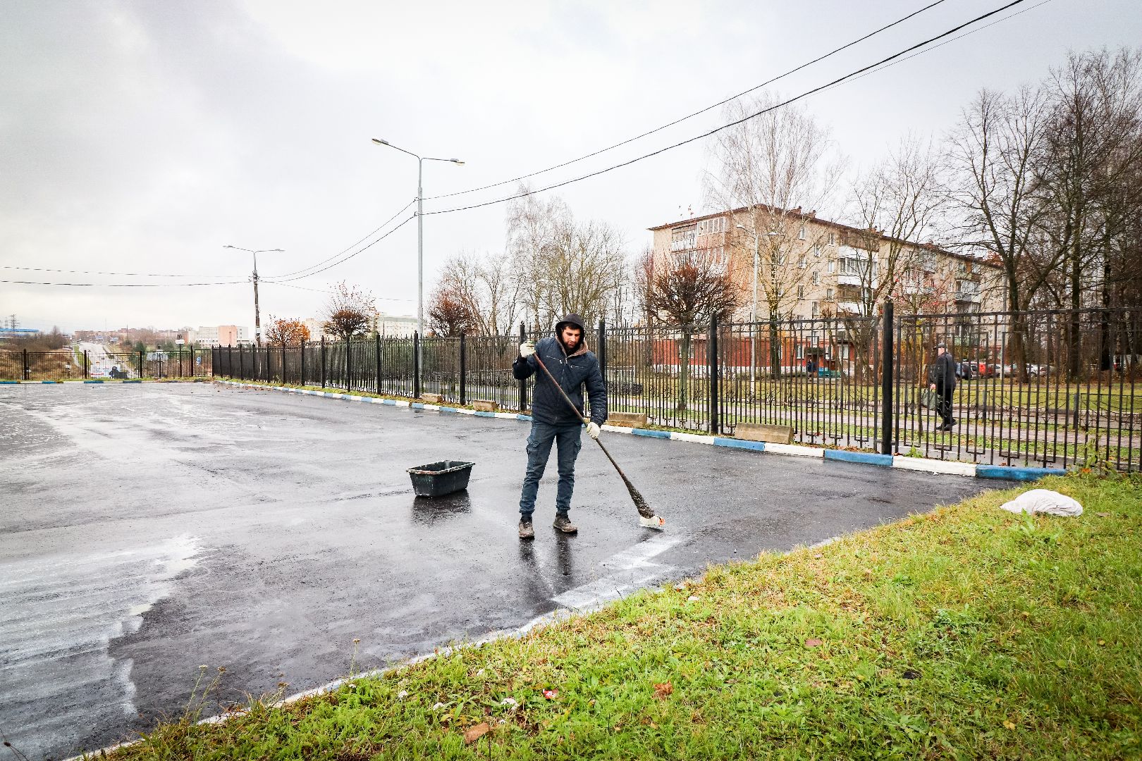Клин, общество, строительство, спорт, спортивные площадки, вертикалки,