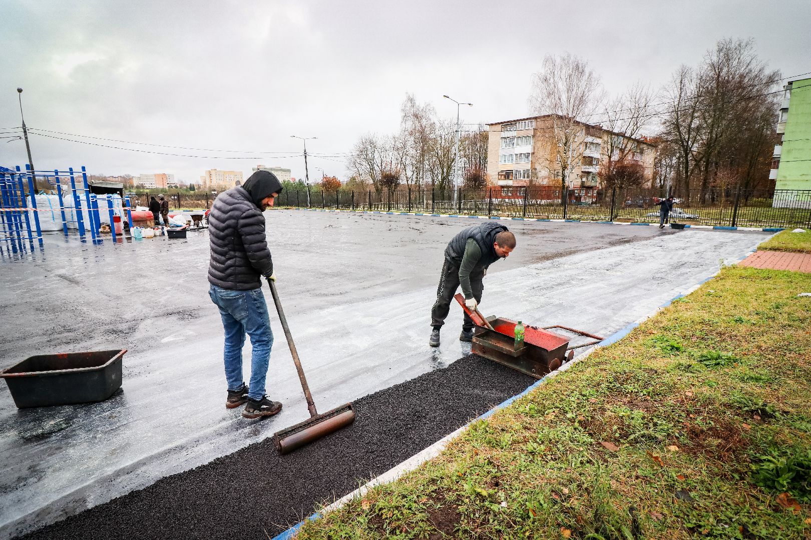 Клин, общество, строительство, спорт, спортивные площадки, вертикалки,