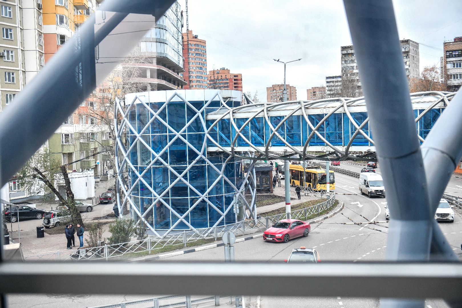 переход, ремонт, надземный переход, химки, вертикалки,