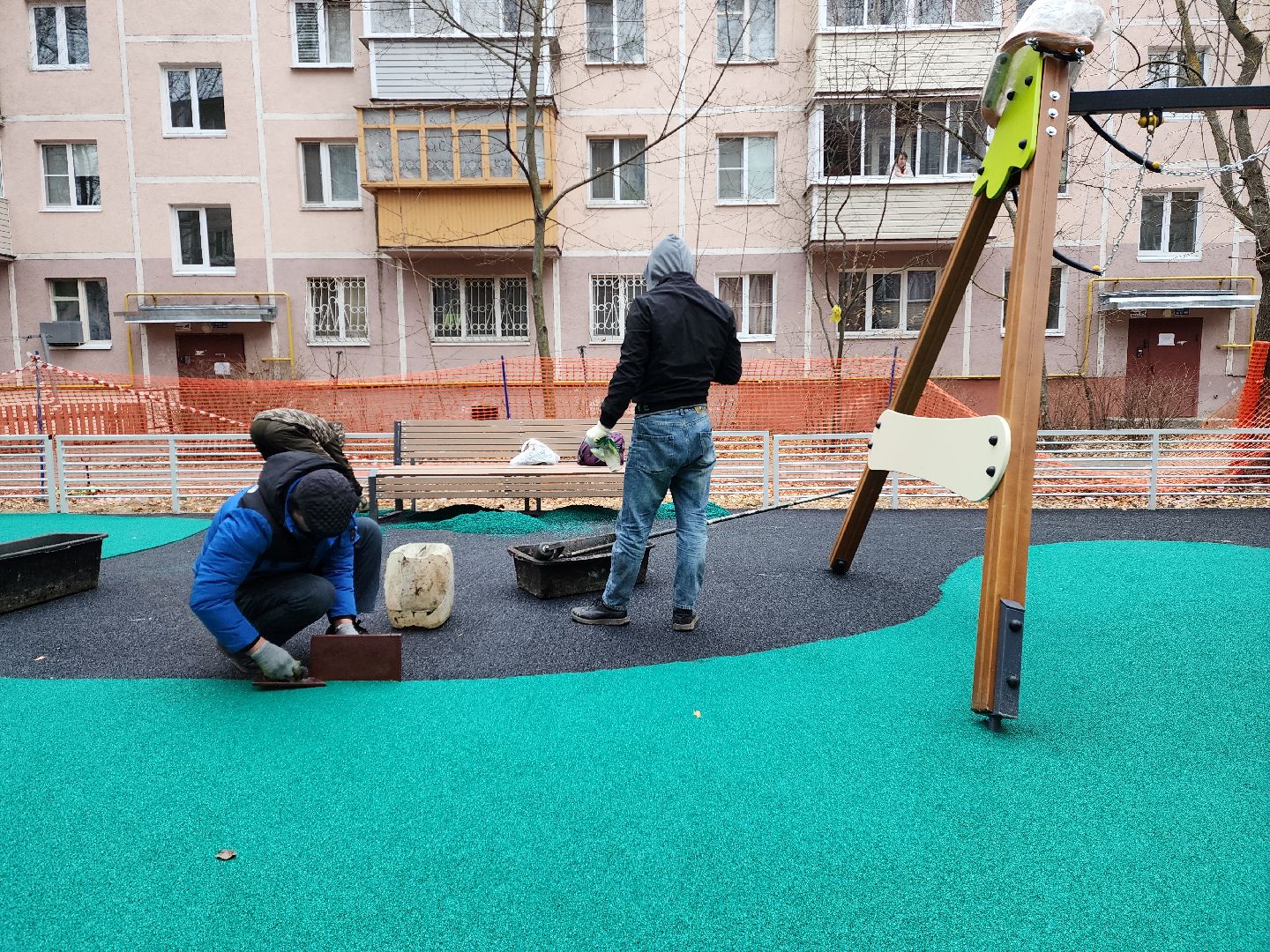 раменское, благоустройство, новая детская площадка, поселок ильинский, улица островского, вертикалки,