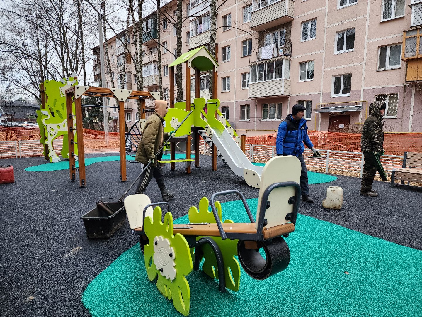 раменское, благоустройство, новая детская площадка, поселок ильинский, улица островского, вертикалки,