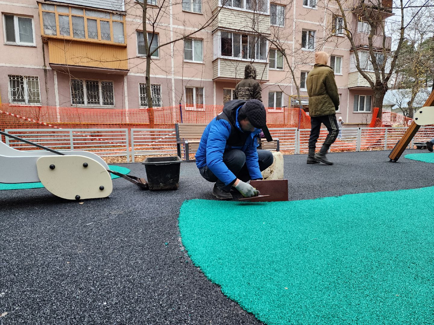 раменское, благоустройство, новая детская площадка, поселок ильинский, улица островского, вертикалки,