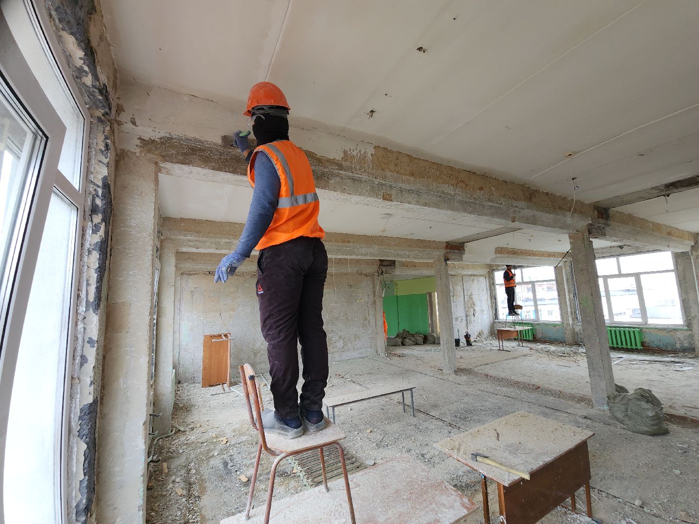 серпухов, подмосковье, капремонт школы, президентская программа, улица советская, вертикалки,