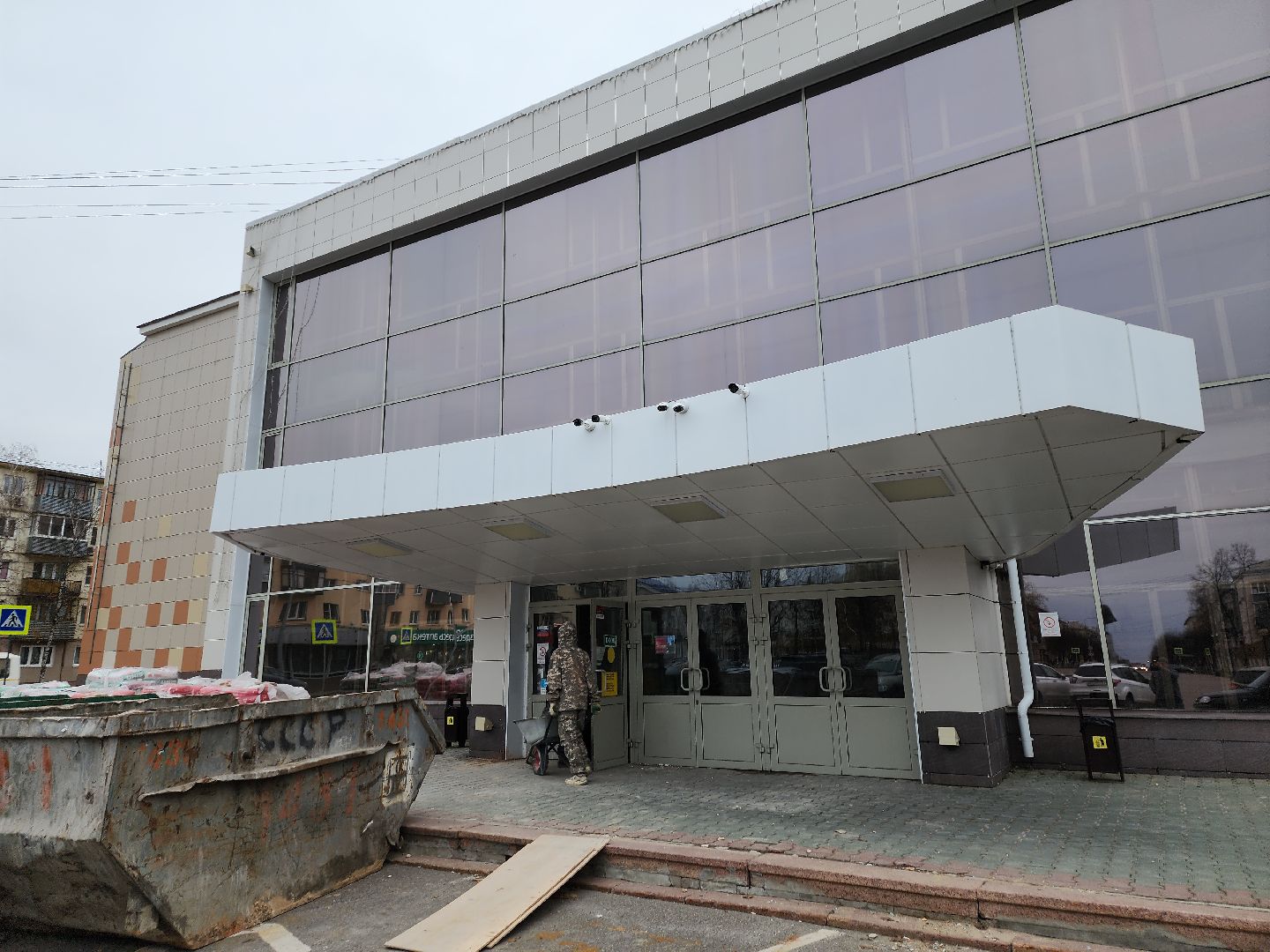 серпухов, подмосковье, ремонт фойе, дворец культуры, улица советская,