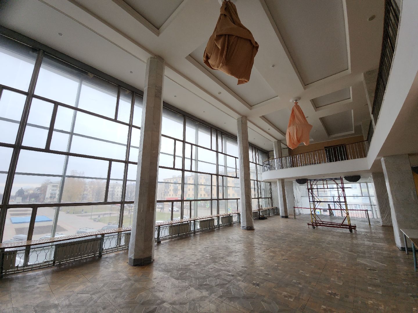 серпухов, подмосковье, ремонт фойе, дворец культуры, улица советская, вертикалки,