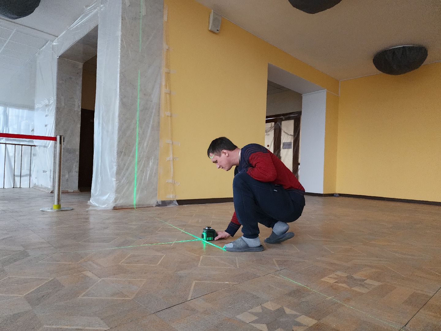 серпухов, подмосковье, ремонт фойе, дворец культуры, улица советская, вертикалки,