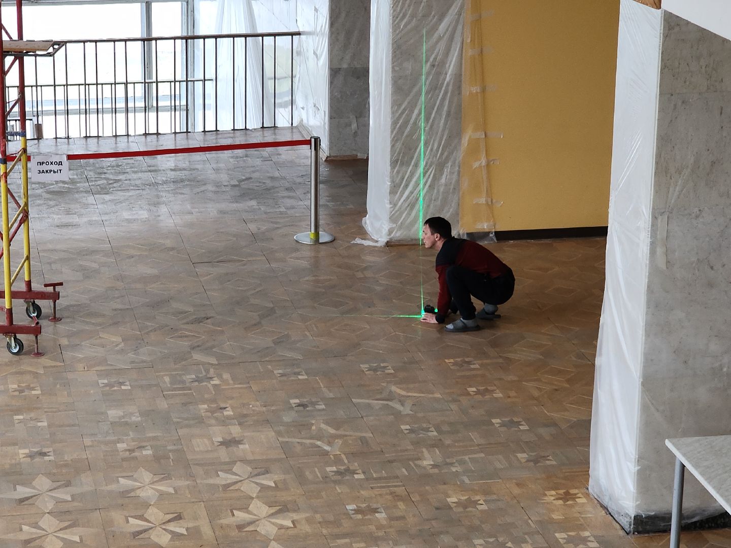 серпухов, подмосковье, ремонт фойе, дворец культуры, улица советская, вертикалки,