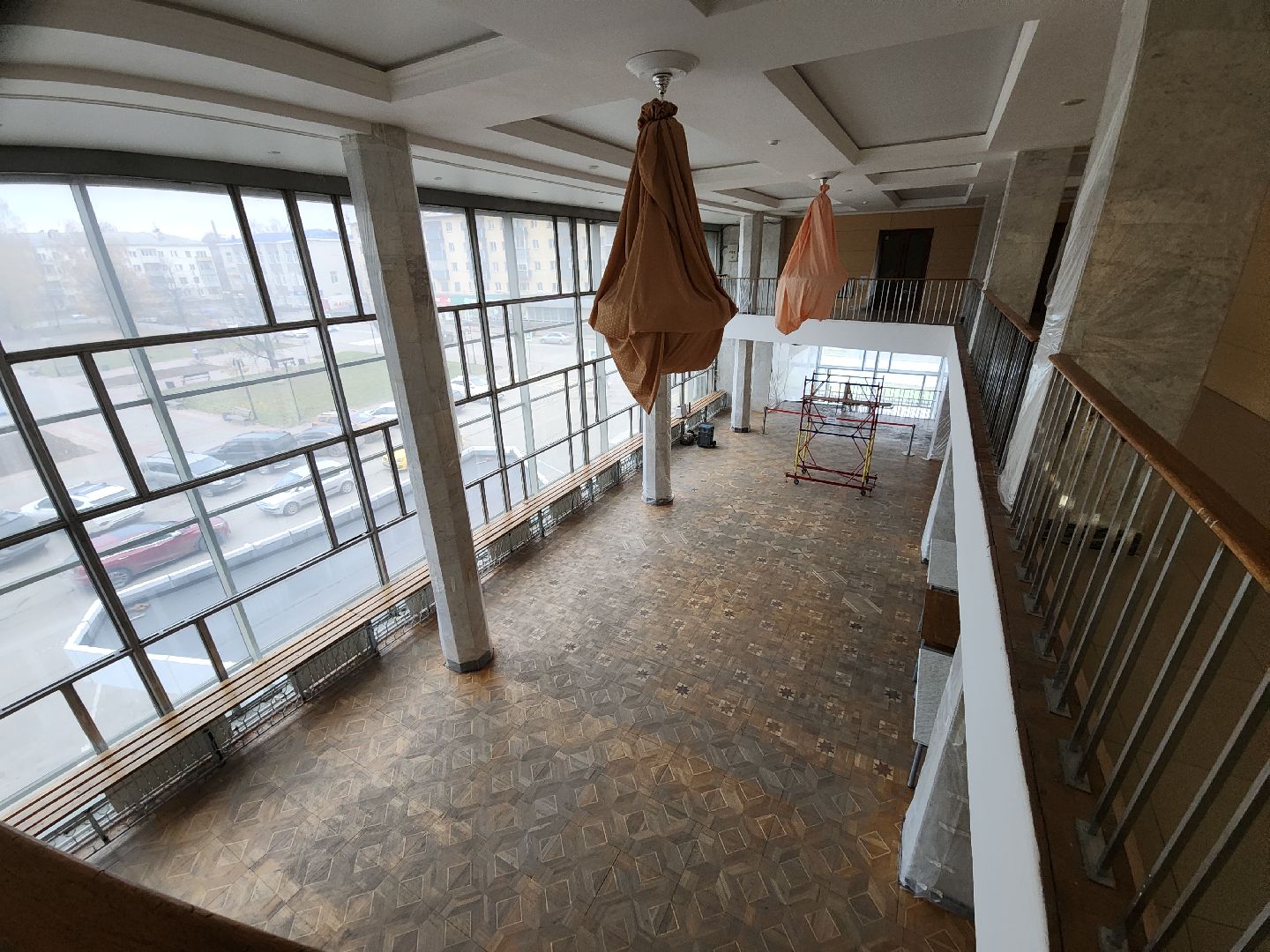 серпухов, подмосковье, ремонт фойе, дворец культуры, улица советская, вертикалки,