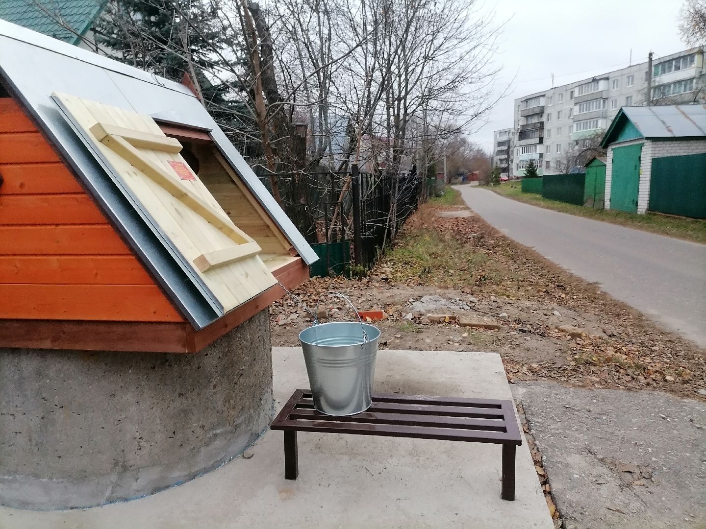 вертикалки, колодец, благоустройство, давыдово, орехово-зуевский округ,