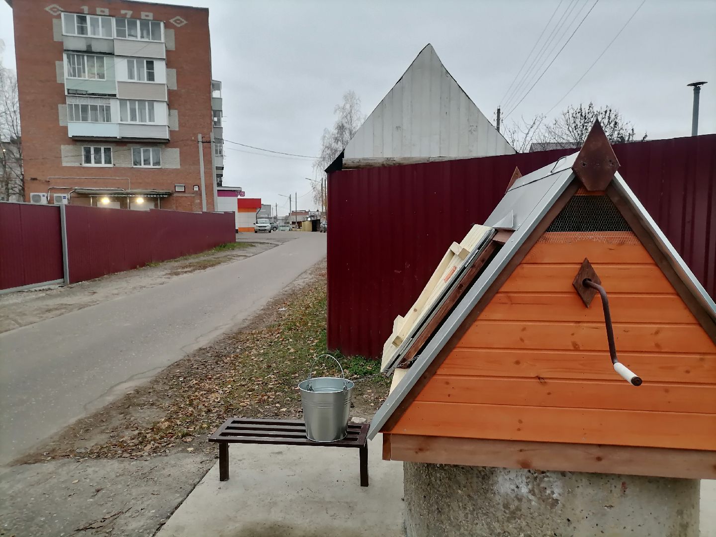 вертикалки, колодец, благоустройство, давыдово, орехово-зуевский округ,