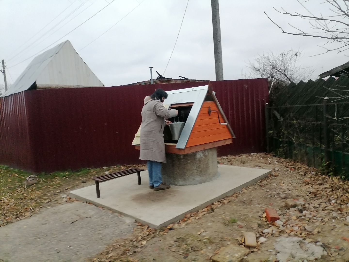 вертикалки, колодец, благоустройство, давыдово, орехово-зуевский округ,