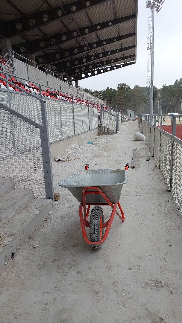 строительство, стадион спартак, серпухов, реконструкция, ложа для прессы, спорт,