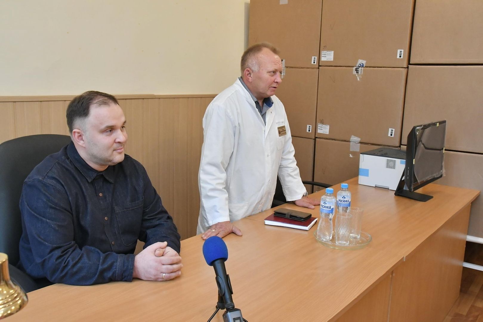 военная поликлиника власиха, система ЕМИАС, новое оборудование для медиков, Власиха военная поликлиника, военные медики Власихи,