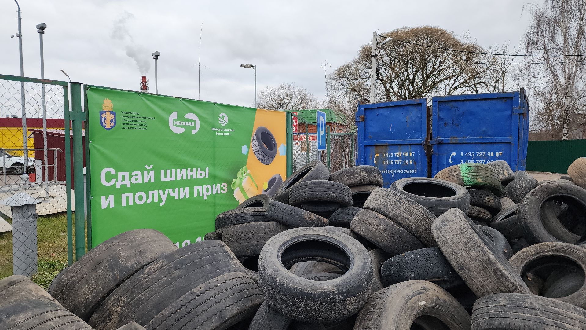 экология, экоакция, сдай шины,