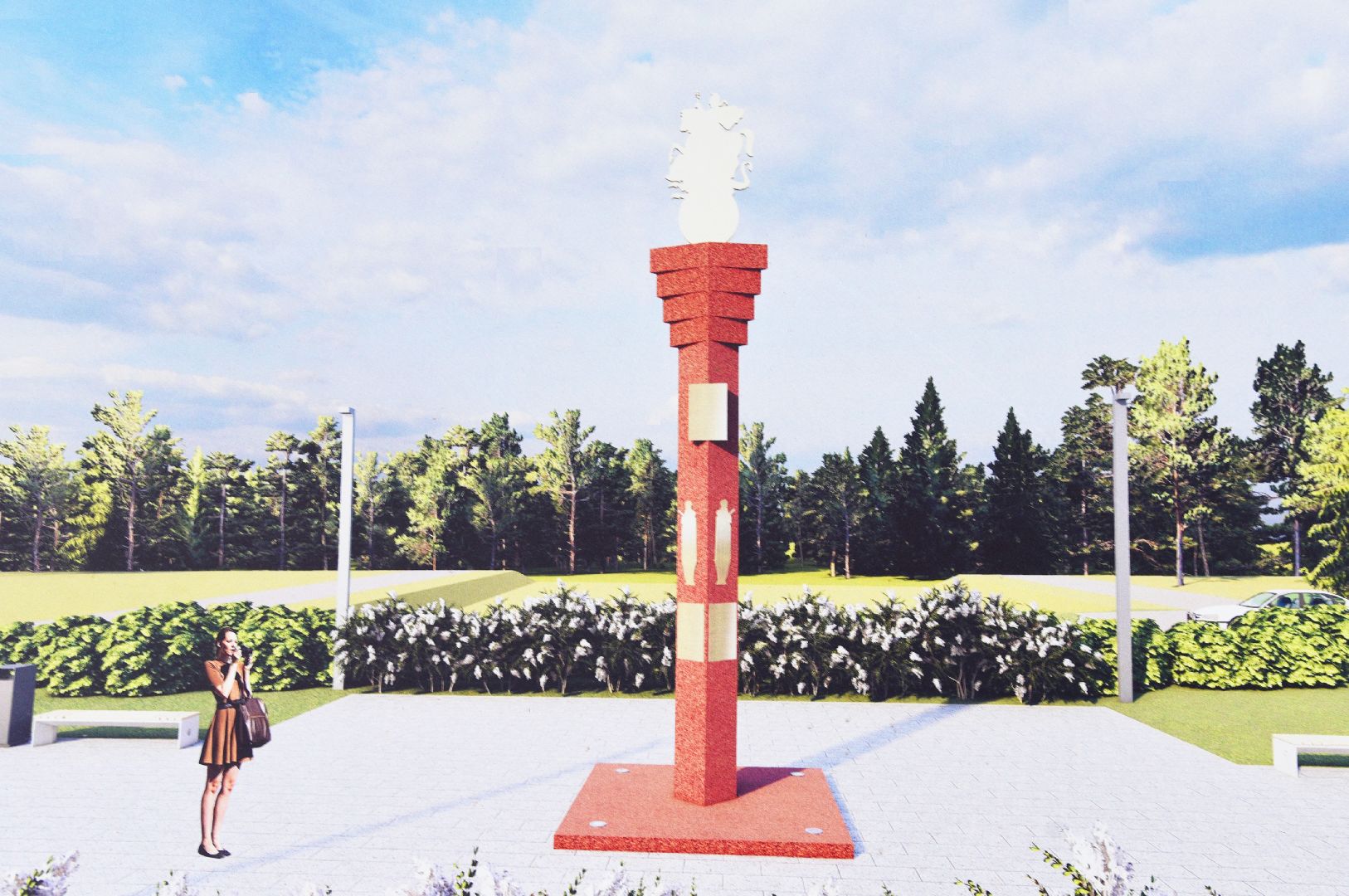 лотошино, калицино, населенный пункт воинской доблести, благоустройство, стела, вертикалки,