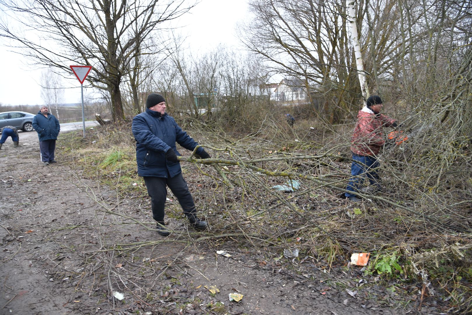 лотошино, калицино, населенный пункт воинской доблести, благоустройство, стела, вертикалки,
