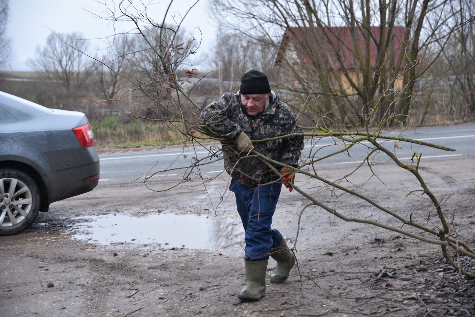 лотошино, калицино, населенный пункт воинской доблести, благоустройство, стела, вертикалки,