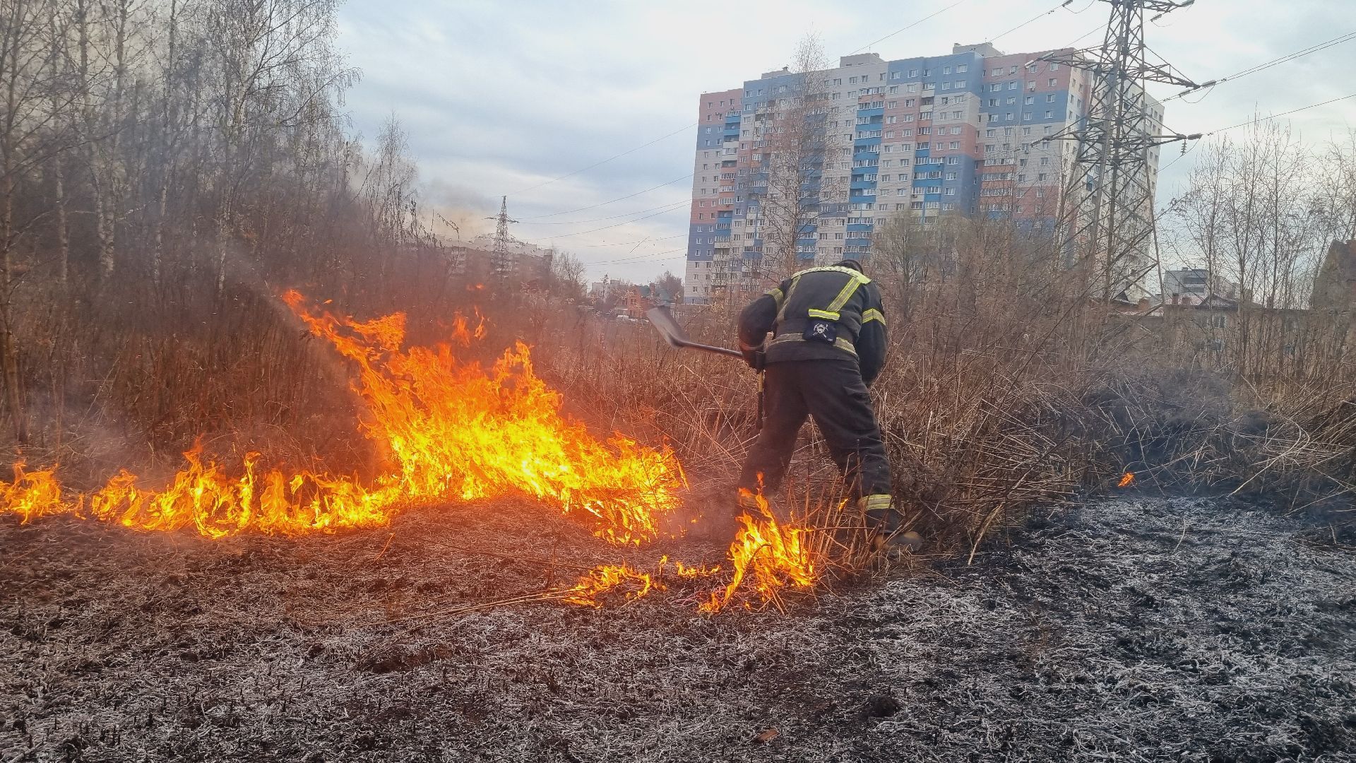 Подмосковье, Иванттеевка, МЧС