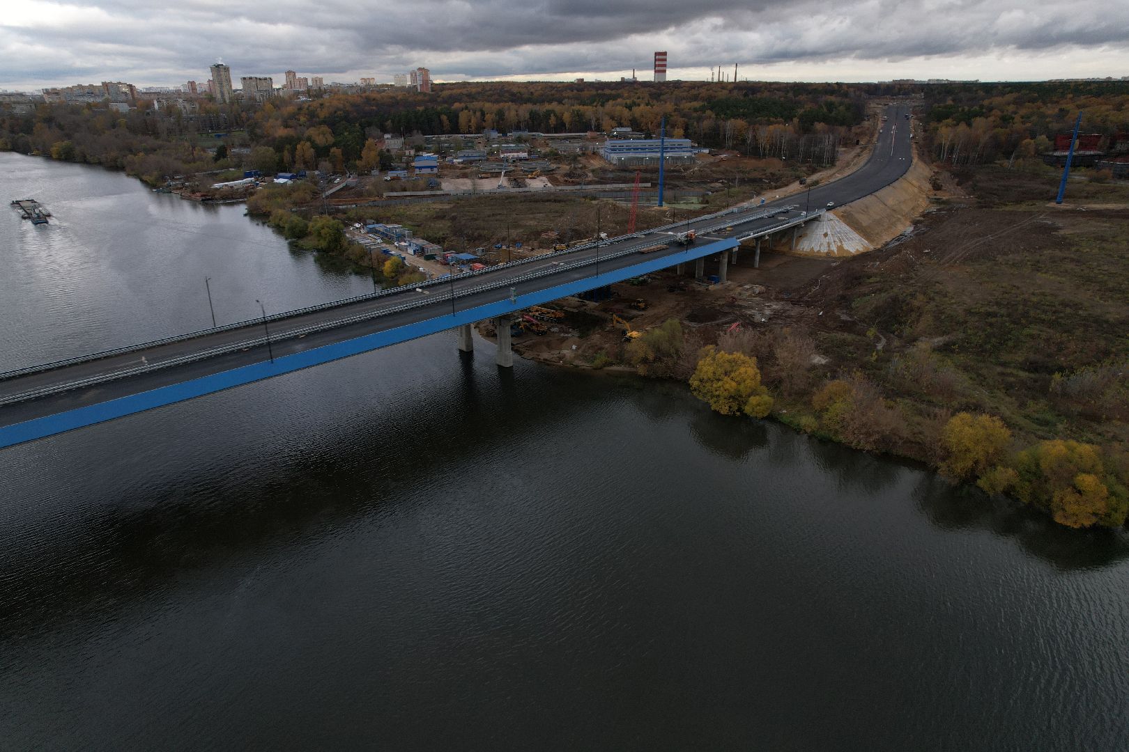 видео с коптера, юла, строительство, дороги,