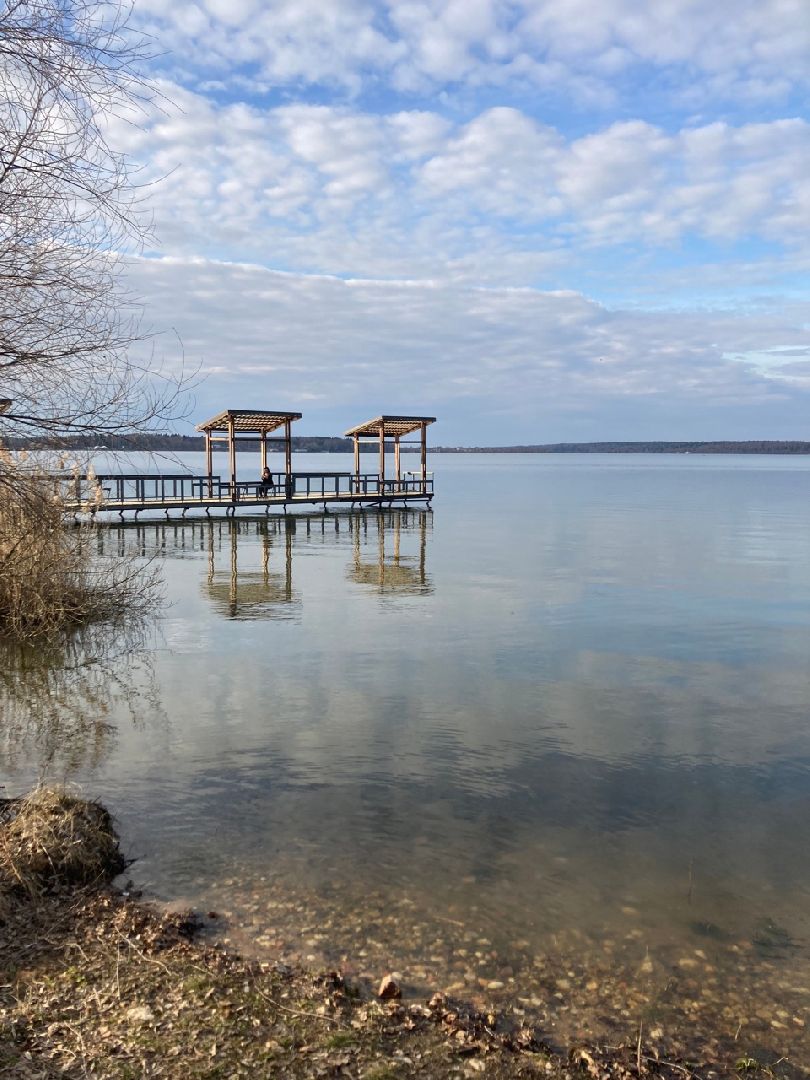 Солнечногорск, озеро, Сенеж, набережная, весна