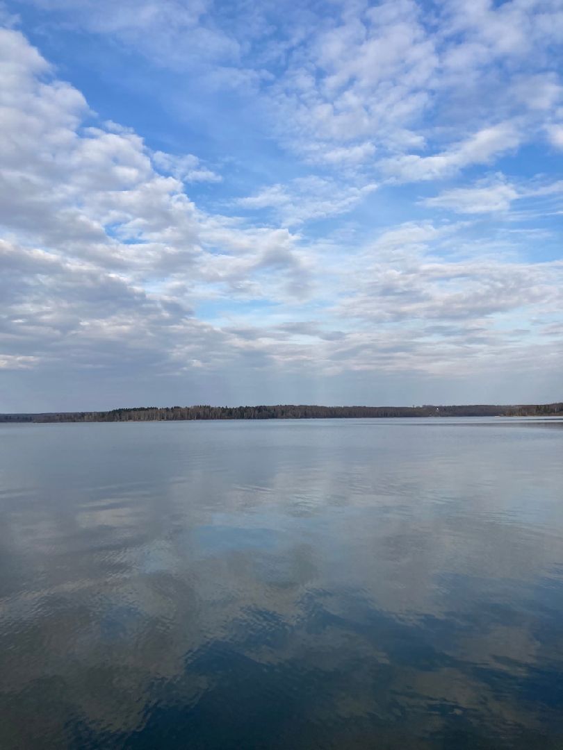 Солнечногорск, озеро, Сенеж, набережная, весна