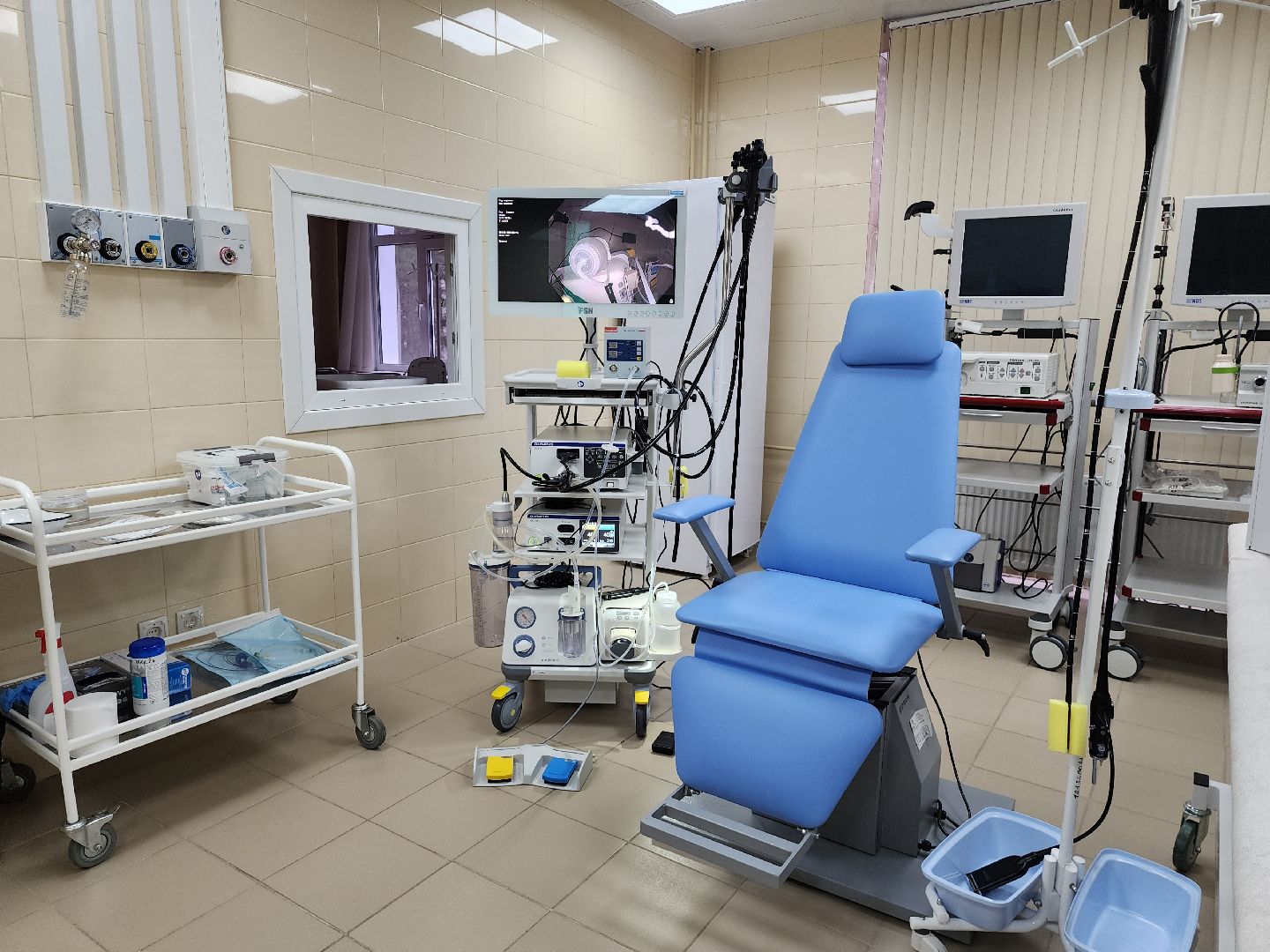 Дубна, дубненская больница, Эндоскопическое отделение, Новое оборудование,