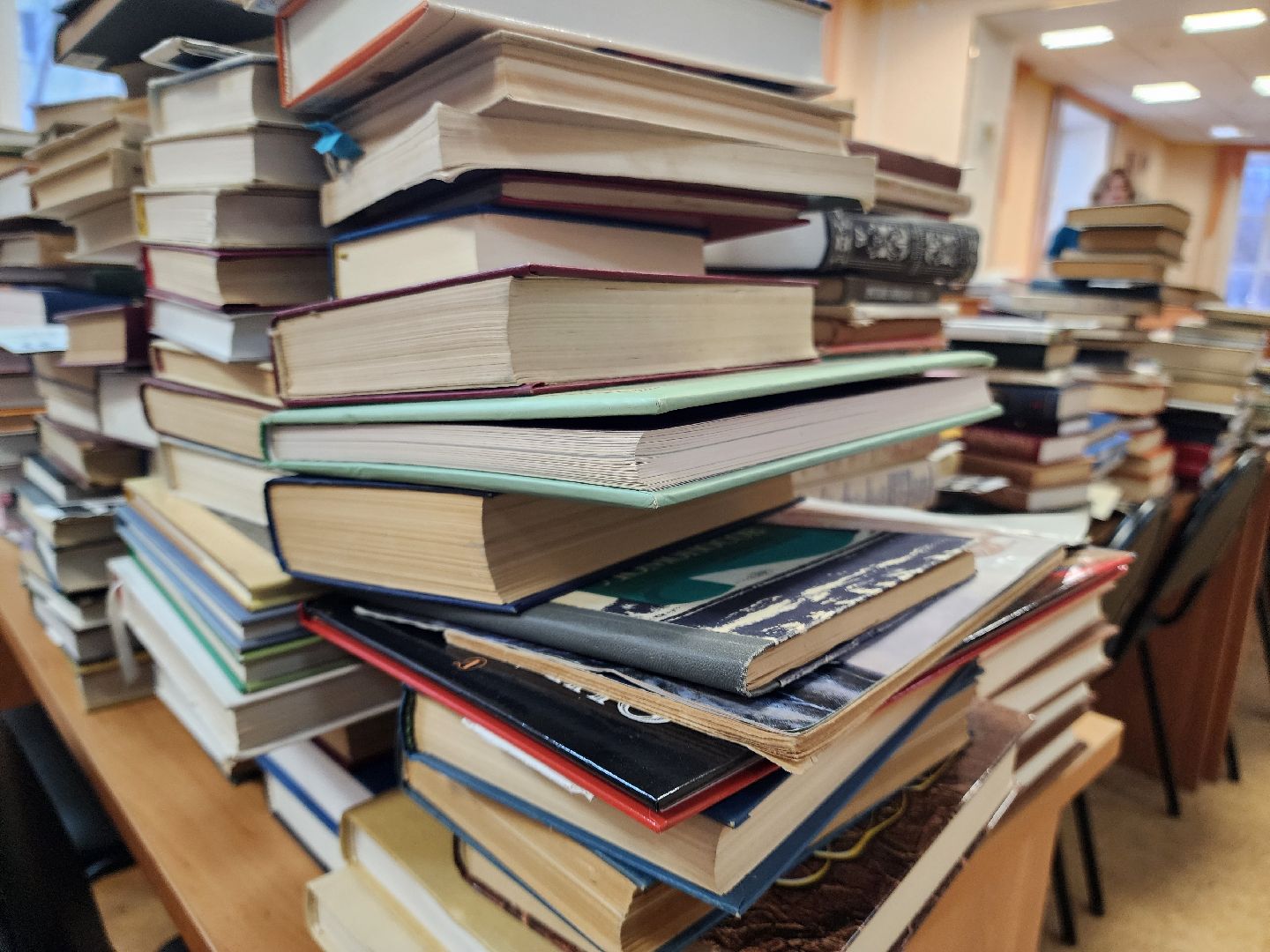 подольск, библиотека, Управляющая компания, прорыв трубы, Книги,