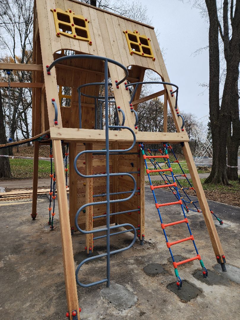 Парк городок, парки подмосковья, руза, детская площадка, рузский городской округ, московская область, подмосковье, вертикалки,