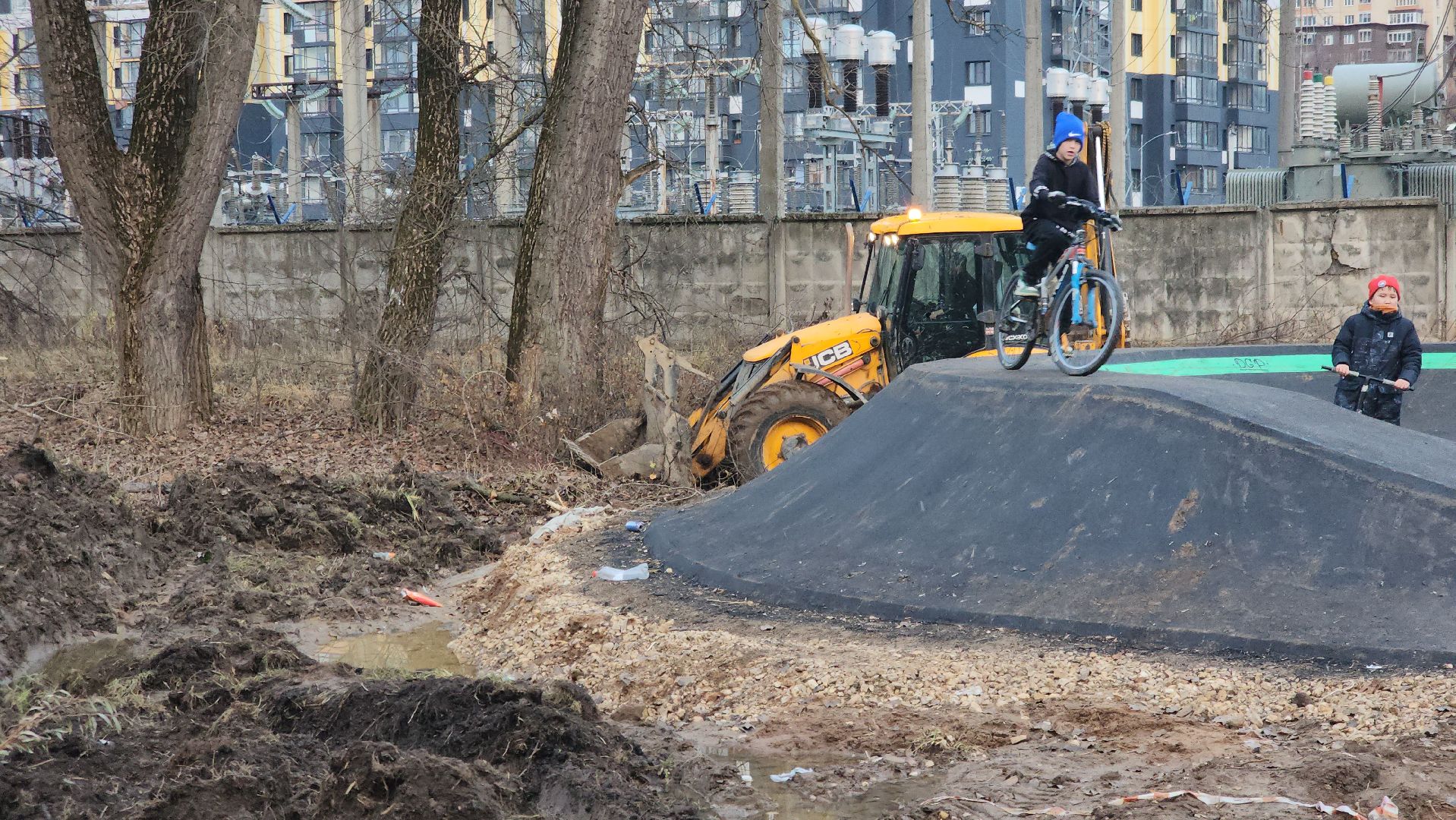 долгопрудный, жк бригантина, пешеходные дорожки, парки, скейтпарк, вертикалки,