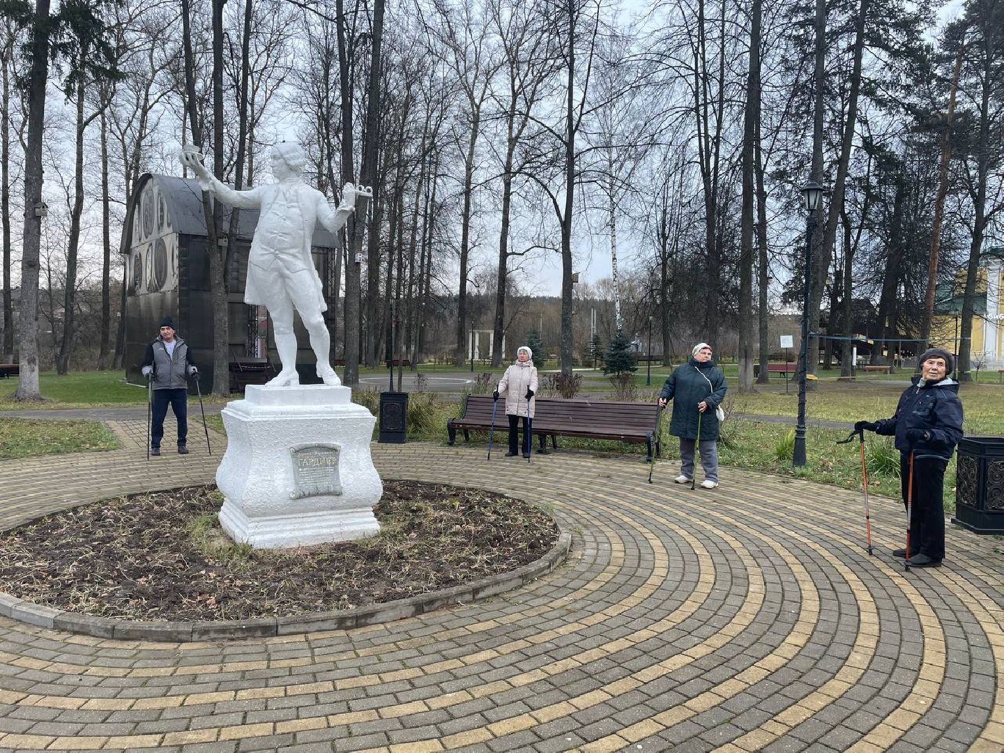 Талдом, Парк Вербилки, Живу спортом, вертикалка,