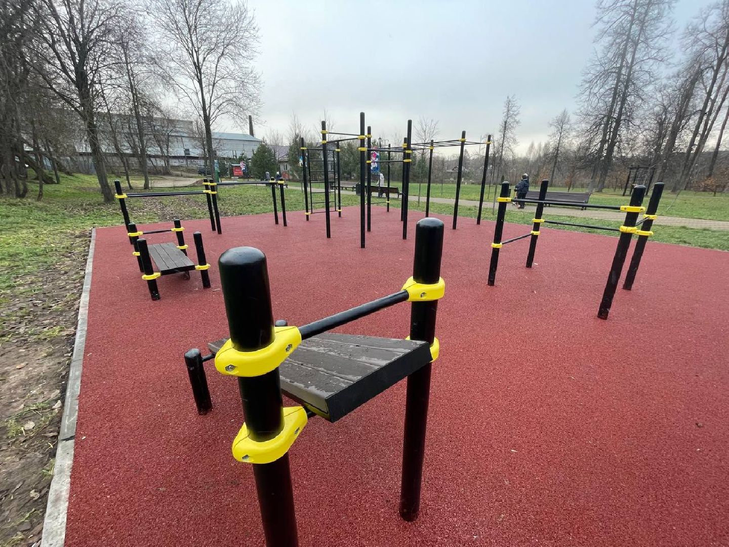 Талдом, Парк Вербилки, Живу спортом, вертикалка,