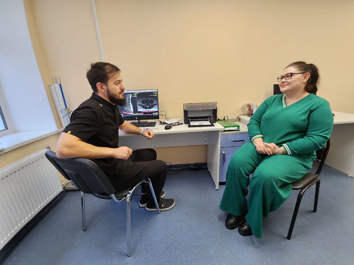 Чехов, Чеховская больница, взрослая поликлиника, улица Гагарина, новый врач, вертебролог, Георгий Цопанов, хирургия позвоночника,