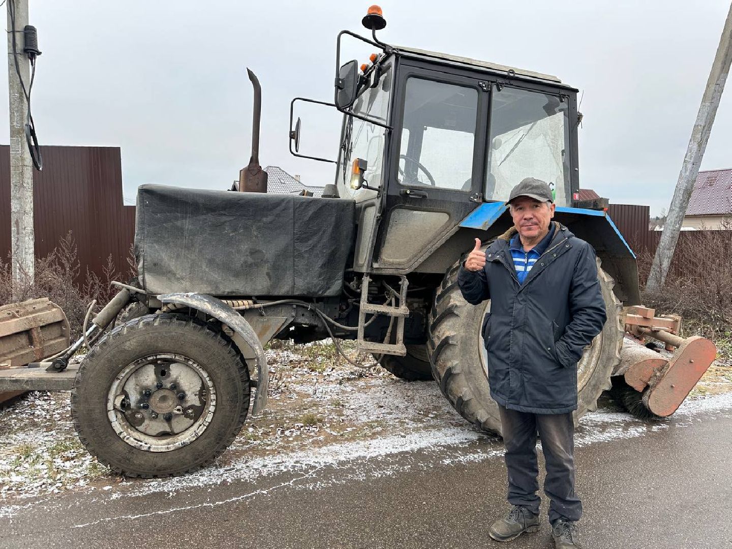 дороги, истра, очистка дорог, тракторист,вертикалки,