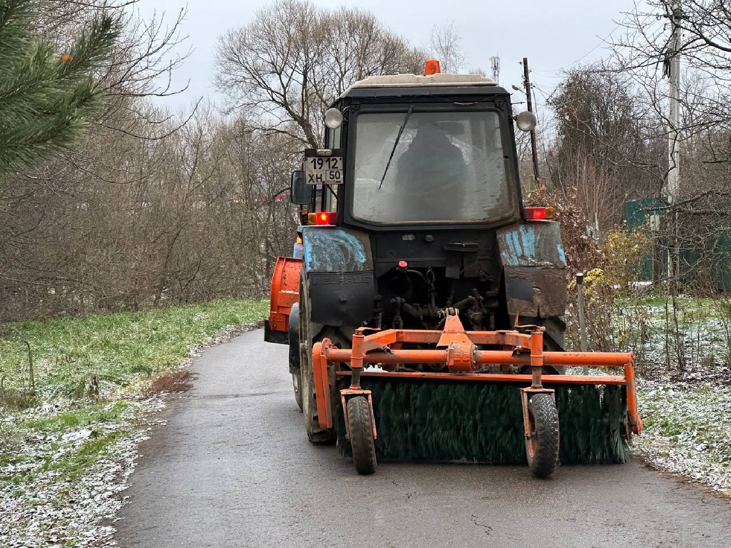 дороги, истра, очистка дорог, тракторист,вертикалки,