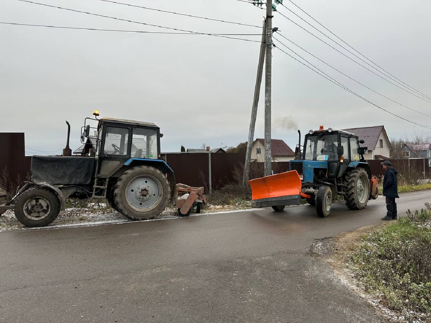 дороги, истра, очистка дорог, тракторист,вертикалки,