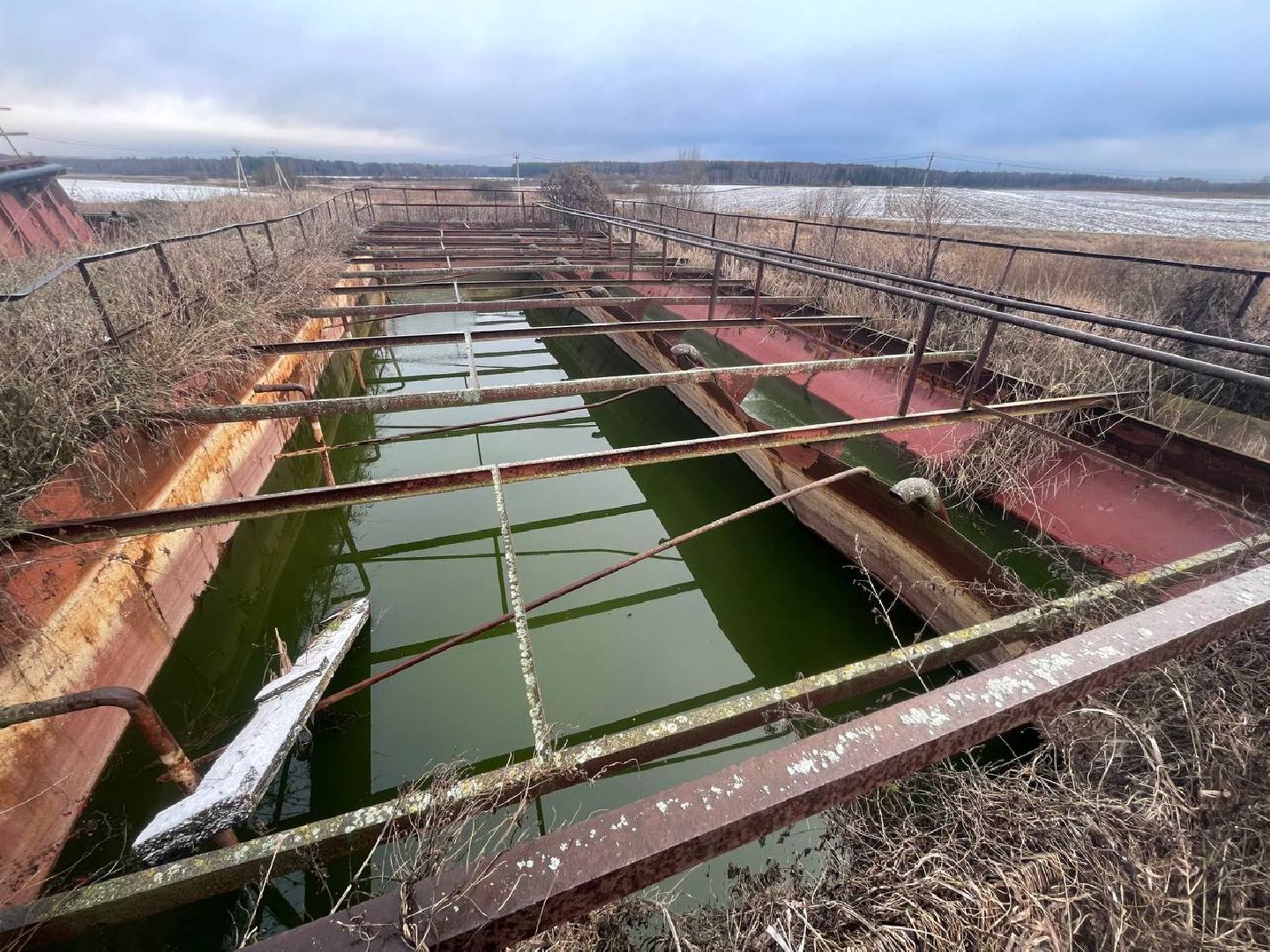 Дмитров, Очистные сооружения в Орудьево, МинЖКХ, вертикалка,