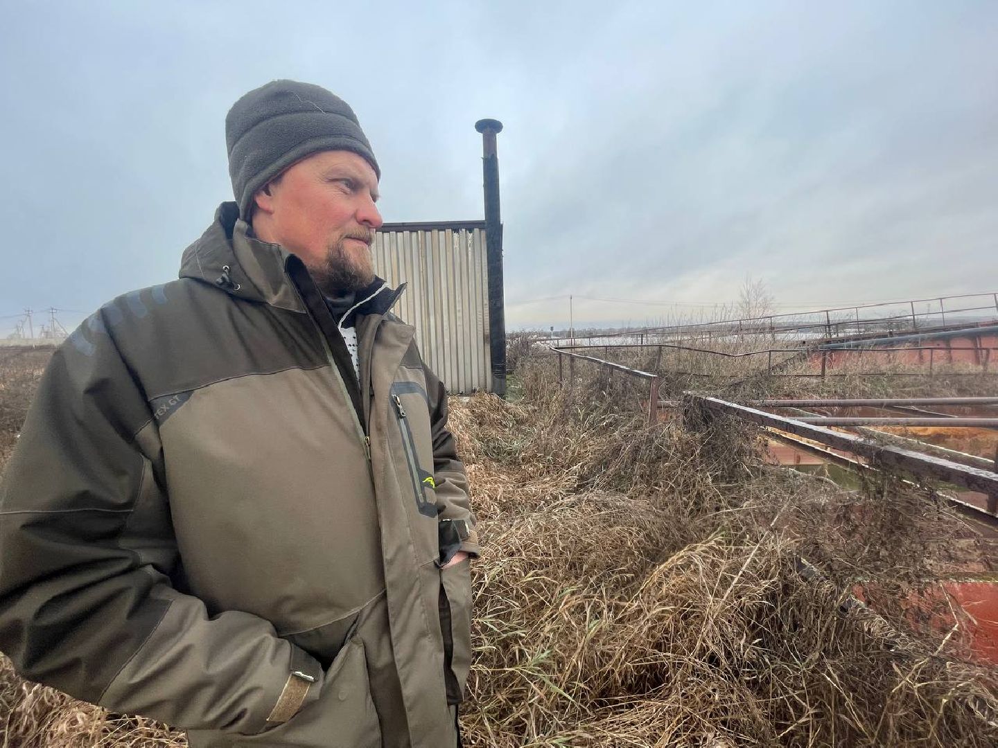 Дмитров, Очистные сооружения в Орудьево, МинЖКХ, вертикалка,