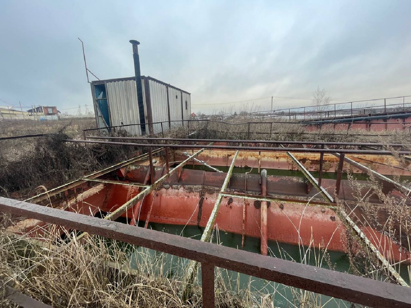 Дмитров, Очистные сооружения в Орудьево, МинЖКХ, вертикалка,